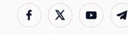 Facebook, X, YouTube and Telegram
